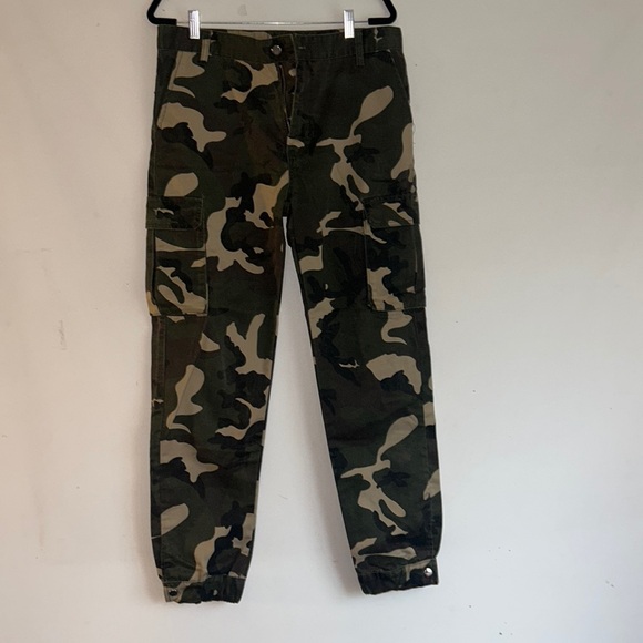 camo cargo pants camo pants fashion nova - Picture 1 of 4